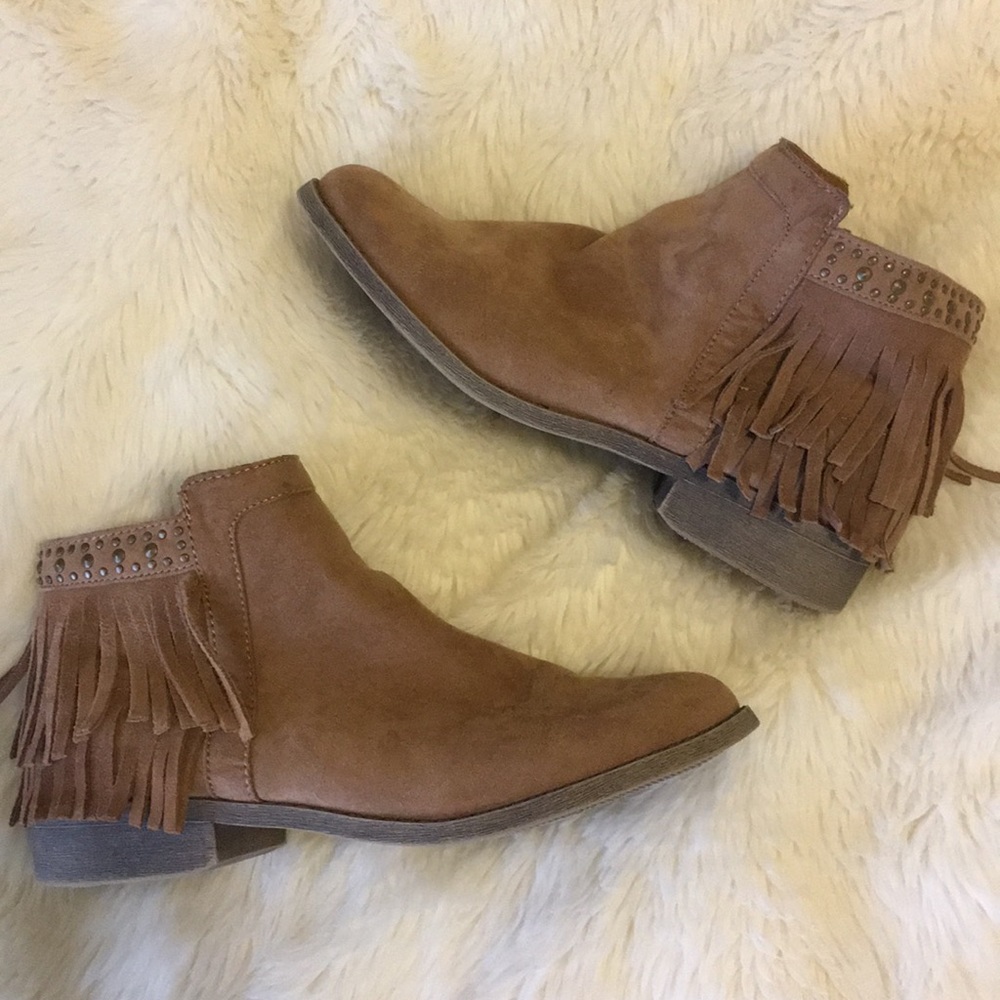 Fringe Booties